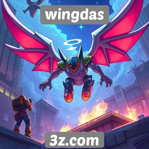 Gameplay de jogos populares no Wingdas