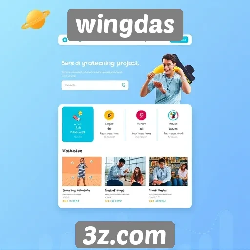 Novidades na interface do site Wingdas atraem novos usuários